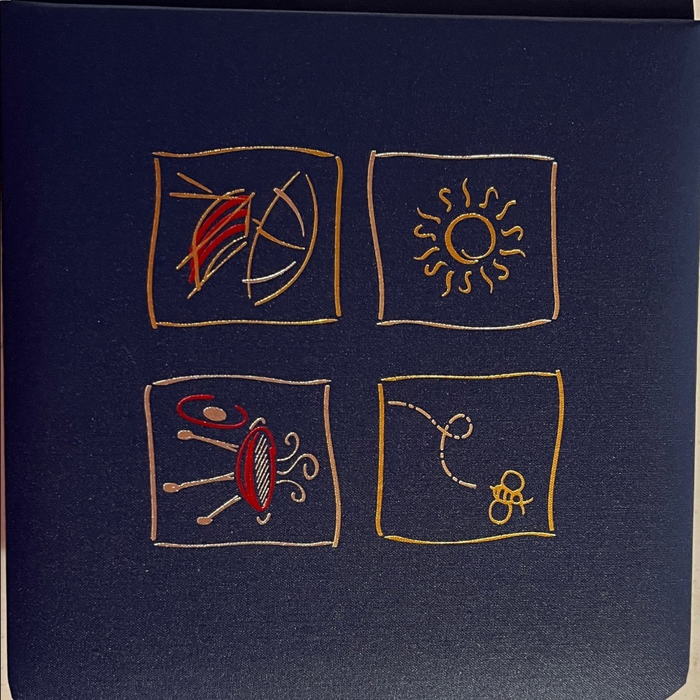 Creative Memories 7x7 Summer Album and 21 pages, 14 protectors, 5 journal pages